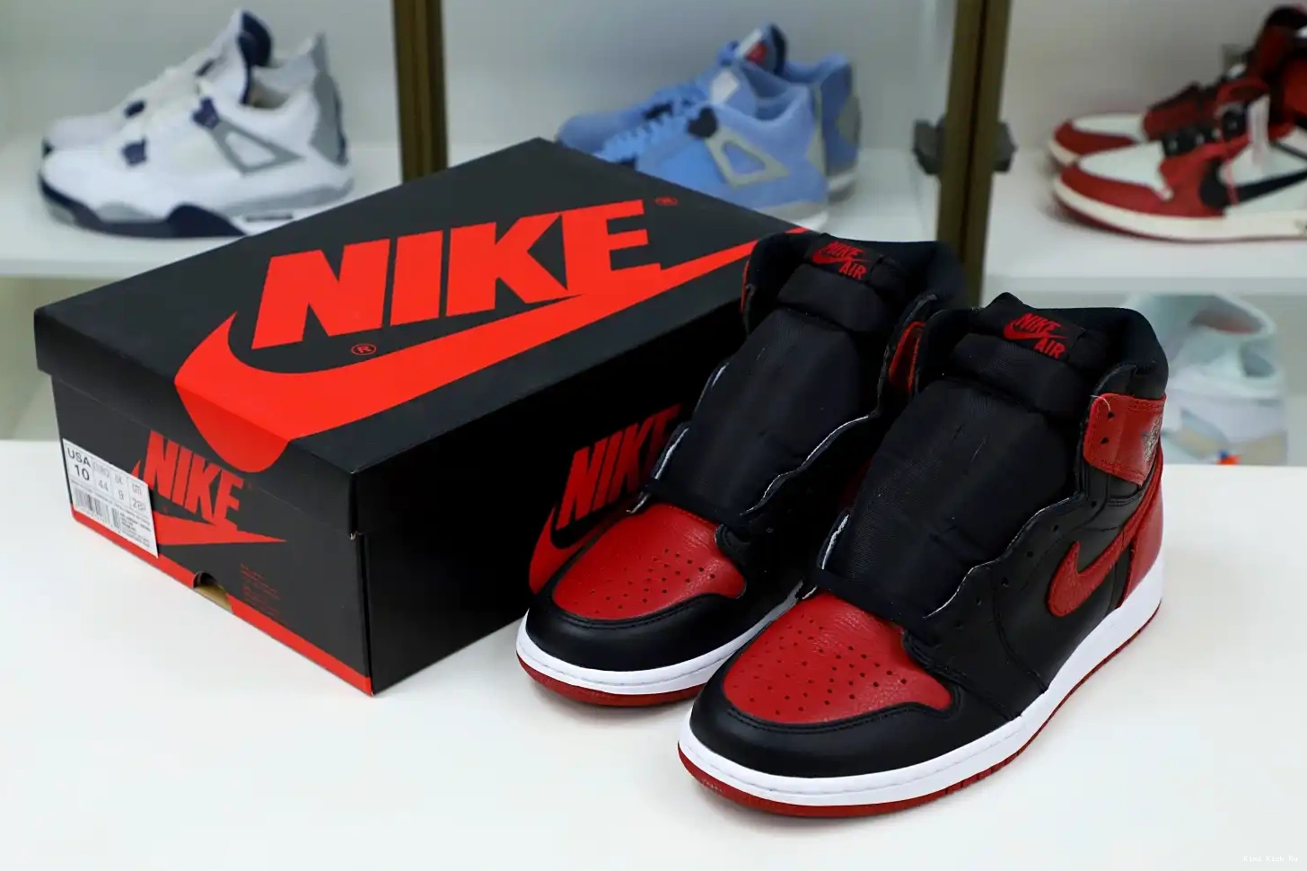 'BRED' HIGH Kimikick RETRO 1 AIR OG JORDAN 0519